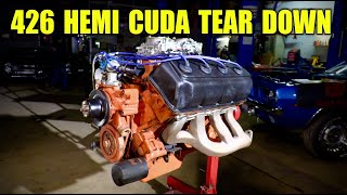 1971 Hemi Cuda 426 Tear Down  This Car Deserves Better [upl. by Ymmaj862]