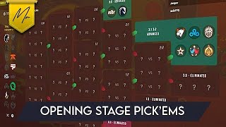 Opening Stage PickEms [upl. by Crenshaw]