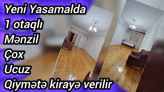 Yeni Yasamalda 1 otaqlı təmirli əsayli mənzil çox ucuz qiymətə kirayə verilir EmlakciNomre1 [upl. by Inacana]