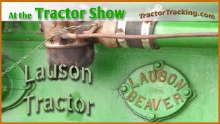 Rare Lauson tractor with Beaver engine walkaround [upl. by Ennayoj]