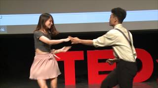 Lindy Hop  Follow to lead  Swing Dance Hanoi  TEDxHanoi [upl. by Meill]