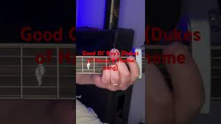 Dukes of Hazzard Theme Song Good Ol’ Boys Guitar Lesson countrymusic guitarlesson acoustic [upl. by Aer119]