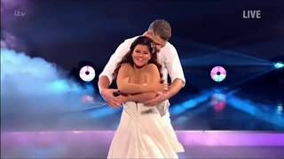 Saara Aalto and Hamish Gaman  Dancing on Ice 2019 Semi final  Full performance  Defying Gravity [upl. by Anaigroeg26]