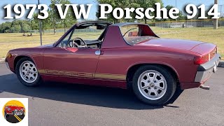 1973 VW Porsche 914 – MidEngined Sportscar [upl. by Ress]