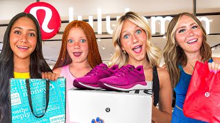 i BOUGHT MY 8 KiDS their DREAM SUMMER LULULEMON WORKOUT GEAR ❤️✨ [upl. by Kenward]