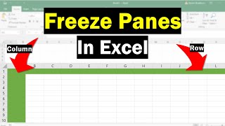 How To Freeze Panes In Excel Row amp Column [upl. by Mahgirb133]