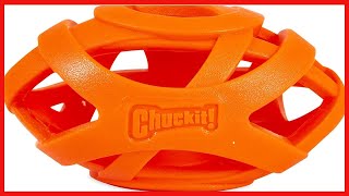 Chuckit Air Fetch Football Dog Toy Durable Dog Toys For Small Medium and Large Dogs [upl. by Adleme]