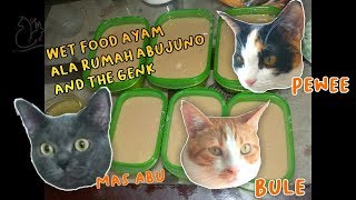 Membuat Wet Food Untuk Kucing [upl. by Boswall]