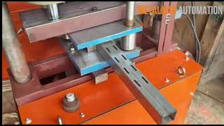 Automatic Tube Pipe holes Punching Machine  India [upl. by Manard]