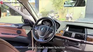 How to Install  Adding CarPlay and Android Auto to BMW X5  Touch Screen Car Stereo  EZoneTronics [upl. by German447]