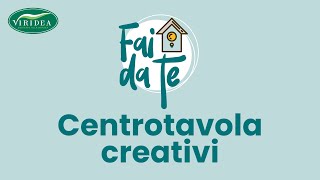 TUTORIAL CENTROTAVOLA CREATIVI [upl. by Ahsienot376]