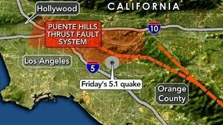 Littleknown Calif fault could pose bigger danger than San Andreas [upl. by Enerehs]