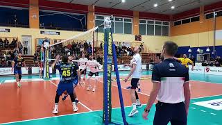 Pallavolo serie A3 maschile gli Spike Devils Campobasso superano Sabaudia  15122024 [upl. by Earised]