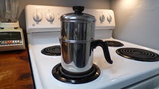 Revere Ware DripOLator  Vintage Drip Coffee Maker [upl. by Eugaet]