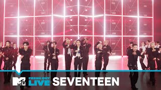 SEVENTEEN performs quotMAESTROquot  MTVFreshOut [upl. by Dickie]