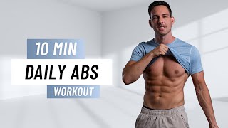 10 MIN AB WORKOUT AT HOME  Do This Daily For Six Pack Abs [upl. by Anaeco]