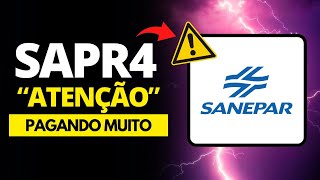 SAPR4 PAGANDO 12 COM DIVIDENDOS  ALUGUEL  BARSI REVELA VENDA SAPR4 CSMG3 SBSP3 [upl. by Nolram]