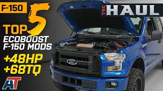 Top 5 Upgrades For Your 2015 F150 EcoBoost – The Haul [upl. by Tiebold]