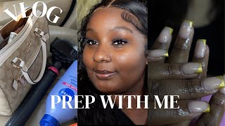 VLOG chaotic prepare for my miami trip with me hair appt nails errands [upl. by Dwight]