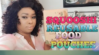 SQUOOSHI Reusable Food Pouches Review [upl. by Llemor]