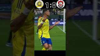 Al Nassr vs Al riyadh highlights🔴🥶  Saudi Pro League  20  goal ronaldo shorts [upl. by Olds]