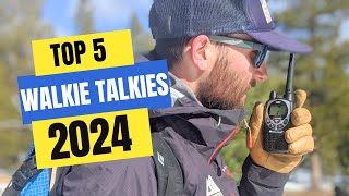 Best Walkie Talkies for Long Distance 2024  Which Walkie Talkie Should You Buy in 2024 [upl. by Macintosh]