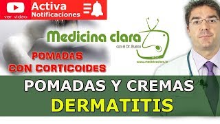 Pomadas con corticoides cremas para dermatitis Usos y problemas [upl. by Jc]