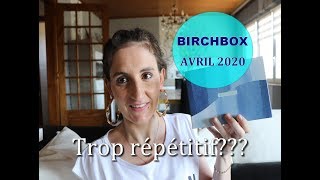 BIRCHBOX AVRIL 2020  TROP REPETITIF [upl. by Anelhtac656]