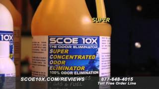 SCOE 10X quotIt Works or Its Freequot Guaranteed Odor Elimination [upl. by Arv]