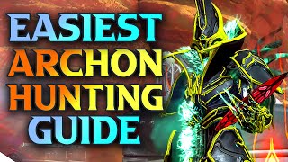 WARFRAME Archon Hunt Made Easy [upl. by Anek]