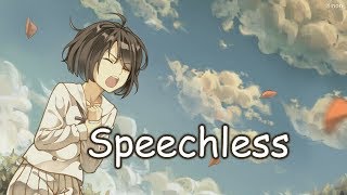 Nightcore  Speechless  Lyrics [upl. by Atnoed]