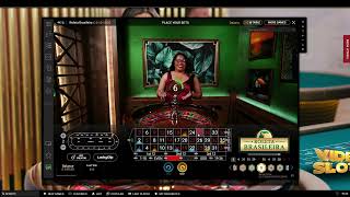 ROULETTE WIN  ONLINE ROULETTE NICE WIN [upl. by Terrej963]