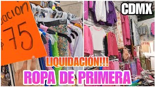 ROPA FINA EN LIQUIDACIÓN Nueva Tienda Premium de Ofertas en BLUSAS desde 75 CENTRO HISTÓRICO CDMX [upl. by Rowena]