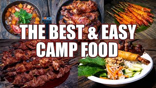 The Best amp Easy Camp Food I Made For Our Yosemite Camping Trip [upl. by Tannie]