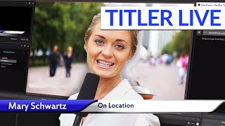 Getting Started in NewBlue Titler Live  Titler Live Tutorial [upl. by Nnahsal]