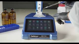 DS11 Series Spectrophotometer  Fluorometer  Nano UVVis  DNA and RNA Quantification [upl. by Eural969]