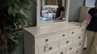 HGTV Furniture Waters Edge Dresser amp Mirror Review [upl. by Frodina]