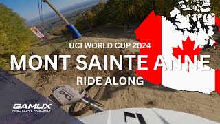 Track Preview Mont Sainte Anne Downhill World Cup 2024 [upl. by Yul]