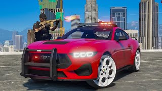 Trying To Be Corrupt Cop In GTA5 RolePlay [upl. by Alenson]