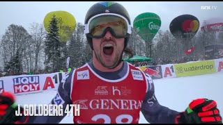 Thrilling Highlights of the Kitzbühel Downhill 🇦🇹 20012023 [upl. by Ameline]