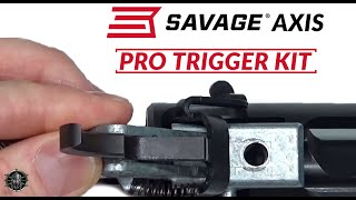 Savage AXIS Pro Trigger Job Upgrade Kit  MCARBO [upl. by Anabahs]