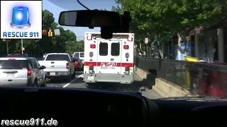 Ride along Ambulance 812  Medic 812 CPVFDPGFD [upl. by Bruell840]