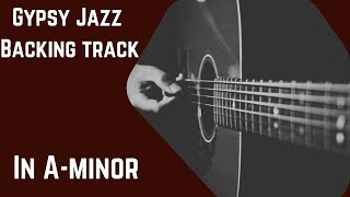 Gypsy Jazz Backing Track In A Minor DjangoReinhardtStyle [upl. by Canale]