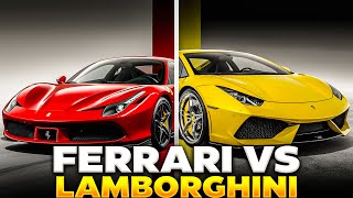 Ferrari vs Lamborghini A Comparative Analysis of the Ultimate DRIVING Experience [upl. by Lowenstein833]