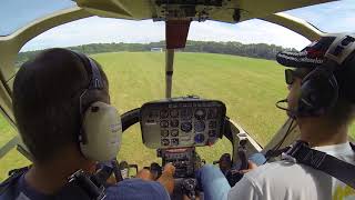 Bell 206 JetRanger Rating first flight Part 1 of 3 [upl. by Villiers378]