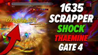 Lost Ark Thaemine Gate 4  1635 Shock Scrapper [upl. by Nagoh]