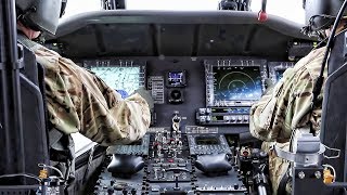 Black Hawk Helicopter Cockpit Video • UH60M [upl. by Feinleib512]