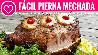 Receta de Pierna de Cerdo al Horno Mechada  Oven Roasted Pork ❤ Las Recetas de Laura [upl. by Nirraj]