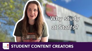 Why you should choose to study at Staffs from a final year student  Tiffani [upl. by Trey]