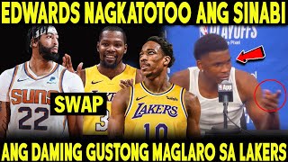 SUMAGOT ANG LAKERS SA DURANT DAVIS SWAP EDWARDS NAGKATOTOO ANG SINABI SA GAME6 [upl. by Dusen]